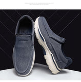 Men's Casual Shoes Canvas Breathable Loafers Outdoor Walking  Classic Loafers Sneakers Mart Lion   