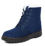 Women's Boots Snow Soft Shoes Woman Platform Ladies Shoes Casual Mid Women's High Boots Flat Winter Girls Boots MartLion