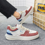 Men's Casual Sneakers Mixed Colors Stars Skateboard Flats Shoes Tennis Sport Running Non-slip Jogging Walking Trainers Mart Lion   