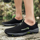 Men's Mesh Outdoor Breathable Casual Shoes Summer Slip-on Flats Sneakers Tennis Loafers Mart Lion   