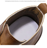 Men's Boots Outdoor Comfy Leather Classic Autumn Shoes Casual Mart Lion   