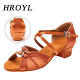 Children Dance Shoes for Girls Women Ballroom Latin Modern Tango Salsa Sandals Stock MartLion   