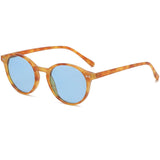 Stylish Polarized Round Sunglasses Women Men's Retro Classic MartLion C2  