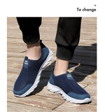 Men's Casual Sports Shoes Lightweight Breathable Jogging Trainer Sneaker Outdoor Walking Sneakers MartLion   