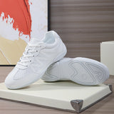 Girls White Cheerleading Shoes Lightweight Youth Cheer  Sneakers kids Breathable Dance fitness Shoes  women MartLion   