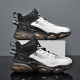Men's Shoes Casual Sneakers Tenis Luxury Trainer Breathable Sport Platform Zapatillas Hombre MartLion 6953 white black 39 