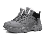 Snow Boots Warm Fur Mens Shoes Winter Casual Outdoor Platform Hiking Designer Ankle Cowboy Leather Sneakers MartLion