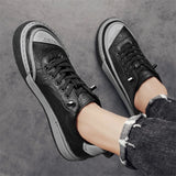 Handmade Leather Casual Oxford Shoes Outdoor Design Sneakers Man’s Leather Shoes Men's Driving MartLion   