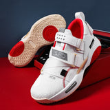  Basketball Shoes Men's Spring Outdoor High-top Sports Women Flame Design Walking Kids Casual Sneakers Mart Lion - Mart Lion