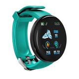 D18 Smart Watch Men's Blood Pressure Smartwatch Waterproof Women Heart Rate Monitor Fitness Tracker Watch Sport For Android IOS MartLion green  
