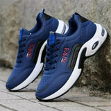 Cushioning Outdoor Running Shoes Men's Non-slip Sport Professional Athletic Training Sneakers MartLion blue1 39 