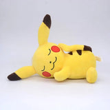 Pokemon 20-25cm Anime Figure Pikachu Sleeping Cute Scream Plush Dolls Pet Stuffed Model Pendant Toy Children MartLion   