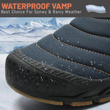 Winter Snow Boots Men's Warm Plush Ankle Boots Slip on Long Fur Sneakers Waterproof Leisure Shoes Non-slip MartLion   