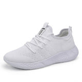 Light Men's Running Shoes Breathable Sneaker Casual Antiskid and Wear-resistant Jogging Sport Mart Lion WHITE 4 China