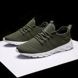 Woman Shoes Lac-up Men's Casual Lightweight Tenis Walking Solid Sneakers Breathable masculino Zapatillas Hombre Mart Lion   
