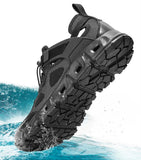 Summer Ultralight Mesh Breathable Upstream Aqua Shoes Non-slip Quick Dry Beach Wading Men's Outdoor Hiking Fishing MartLion   