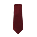 Solid Tie 7.5cm Silk Necktie Men's Wedding Ties Slim Blue Red Classic Neckties Necktie Classic Gravats MartLion T-58F CHINA 