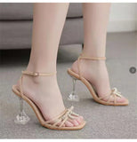 High Heels Sandals Women Summer Shoes Party High Heel 12cm MartLion   