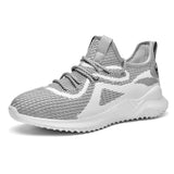 Casual Non-slip Running Shoes Men's Trendy Sport Lightweight Breathable Sneakers Footwear MartLion GRAY 39 