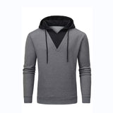 Men's Pullover Hooded Winter Fleece Hoodies Sweatshirt with Pockets Slim Fit Casual Hoody Street Home Clothing Mart Lion DarkGrey S 