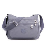 Shoulder Bag Crossbody Women Messenger Bags Waterproof Nylon Ladies Handbag MartLion Purple  