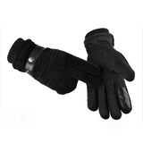 Touch Screen Winter Warm Men's Gloves Leather Casual Gloves Mittens for Men Outdoor Sport Full Finger Glove MartLion   