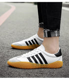 Men's Soft Casual Shoes Light Summer Breathable Mesh Sneakers White Sport German Training Waterproof Canvas Mart Lion   