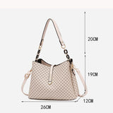 Bucket Bag Women Luxury Designer Shoulder Crossbody Large Capacity Ladies Handbag PU Leather Small Shopping Mart Lion   