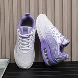 Summer Air Cushion Shoes Women's Mesh Breathable Footwear Outdoor Running Fitness Shoes Casual Sneaker Large
