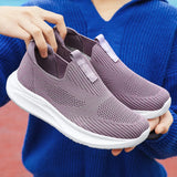 Women's Shoes Spring Lightweight One Step Anti slip Leisure Breathable Walking MartLion   