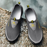 Men's Mesh Outdoor Breathable Casual Shoes Summer Slip-on Flats Sneakers Tennis Loafers Mart Lion   