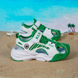 Hot Kids Sandals Summer Beach Water Children Sandals Shoes Non-slip Shading Leather Boys Girls Outdoor MartLion   