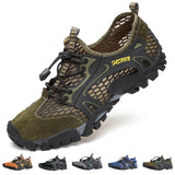 Hiking Shoes Men's Non Slip Breathable Trekking Outdoor Mountain Climbing Waterproof Fast Mart Lion   