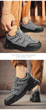 Trendy Hiking Shoes Non-slip Breathable Outdoor Work Men's Shoes Casual Sneakers MartLion   
