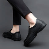 Chef Shoes Non-slip Oil-resistant Wear-resistant Lightweight Men's Shoes Slip On MartLion   