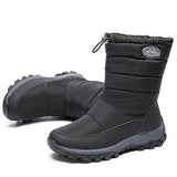 Women Boots Snow Casual Shoes Waterproof Keep Warm Boots Ladies Plush Flat Mujer Winter MartLion   