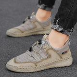 Breathable Men's Casual Sneakers Slip On Walking Shoes Outdoor Sport Footwear Durable Rubber Hiking Running Zapatos Mart Lion   