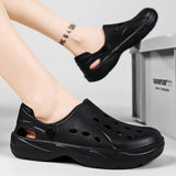 Summer Men's Slippers Platform Outdoor Sandals Clogs Beach Slippers Flip Flop Indoor Home Slides Casual Couple Mart Lion   