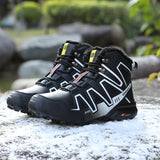 Warm Hiking Shoes Men's Winter Snow Tactical Boots Climbing Mountain Sneakers Combat MartLion   