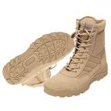 Men's Military Boots Desert Combat Outdoor Hunting Trekking Camping Tactical Winter Work Shoes MartLion Brown 39 CHINA