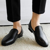 Men's Casual Shoes Genuine Leather Trendy Outdoor Loafers Moccasins Light Driving Flats Mart Lion   
