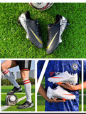 Men's Low-Top Professional Soccer Shoes Anti-Slip Kids Grass Training Football Boots Ultralight FG TF Non-Slip Chuteira MartLion   