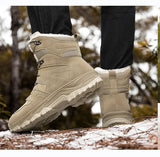 Men's Tactical Hiking Boots Shock-absorbing and Anti Slip Desert Boots Outdoor Camping Hiking Work Shoes Winter Boots MartLion