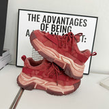 Women Platform Sneakers Spring Autumn Causal Sports Shoes Increase Designer Zapatos De Mujer Mart Lion   