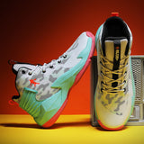 Basketball Shoes Men's Outdoor Sports Breathable Sneakers Gym Training Athletic Boots Women Mart Lion   