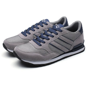 Men's Casual Running Comfort Sports Mesh Breathable Lace Up Platform Hiking Jogging Shoes Para Hombre MartLion GRAY 39 