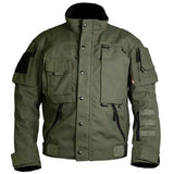 Tactical Military Jacket Men's Casual Multi Pocket Scratch-resistant Cargo Jackets Outdoor Hunting Combat Army Police Coats MartLion   