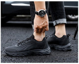 Waterproof Spring Autumn Leather Men's Shoes Thick Plush Warm Casual Sneakers Non-slip Walking Zapatos Hombre Mart Lion   