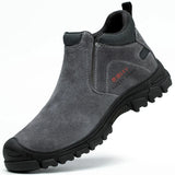 Insulation 6kv Safety Shoes Men's Wear-resistant Work Boots Indestructible Puncture-Proof Protective MartLion gray 36 