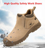  Anti-smash Anti-stab Safety Shoes Men's Construction Welding Work Wear-resistant Indestructible Outdoor Work MartLion - Mart Lion